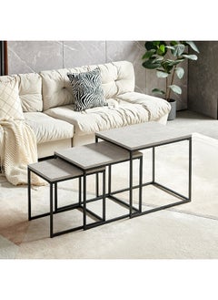 Home Box Tory 3-Piece Urban Nesting Table Set 58 x 52 x 46 cm  - Image 1