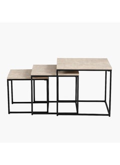 Home Box Tory 3-Piece Urban Nesting Table Set 58 x 52 x 46 cm  - Image 3