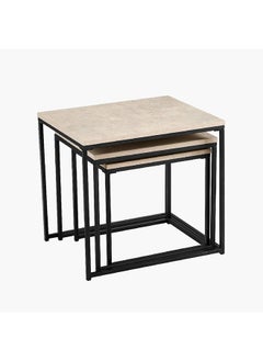 Home Box Tory 3-Piece Urban Nesting Table Set 58 x 52 x 46 cm  - Image 5