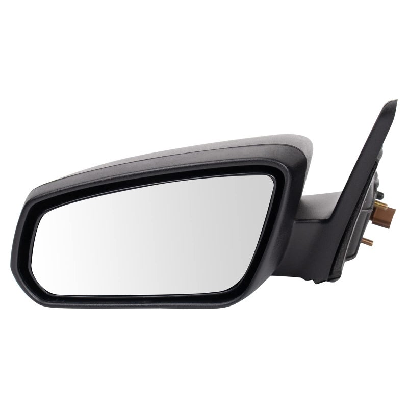 TRQ Left Mirror with Textured Cover Drivers Side Compatible with 2010 Ford Mustang FO1320717