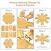 plusvivo Marble Board GameWooden Board Game for 68 PlayersPortable Design Marble Game with 32 Marbles 16 Dice Family Game Night Gift for Kids Adults - Image 4