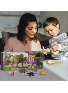 Dinosaur Digging Kit – 12 Dinosaur Eggs Excavation Set, Kids Archeology Science STEM Toy, Fossil Dig Kit with 12 Unique Dinosaurs, Educational Paleontology Gift for Boys & Girls, Party Favors - pzsku/ZC3903AA7D27B5FCAEF0AZ/45/_/1740979627/d0810ff3-1f09-4af7-9560-061b883597ea