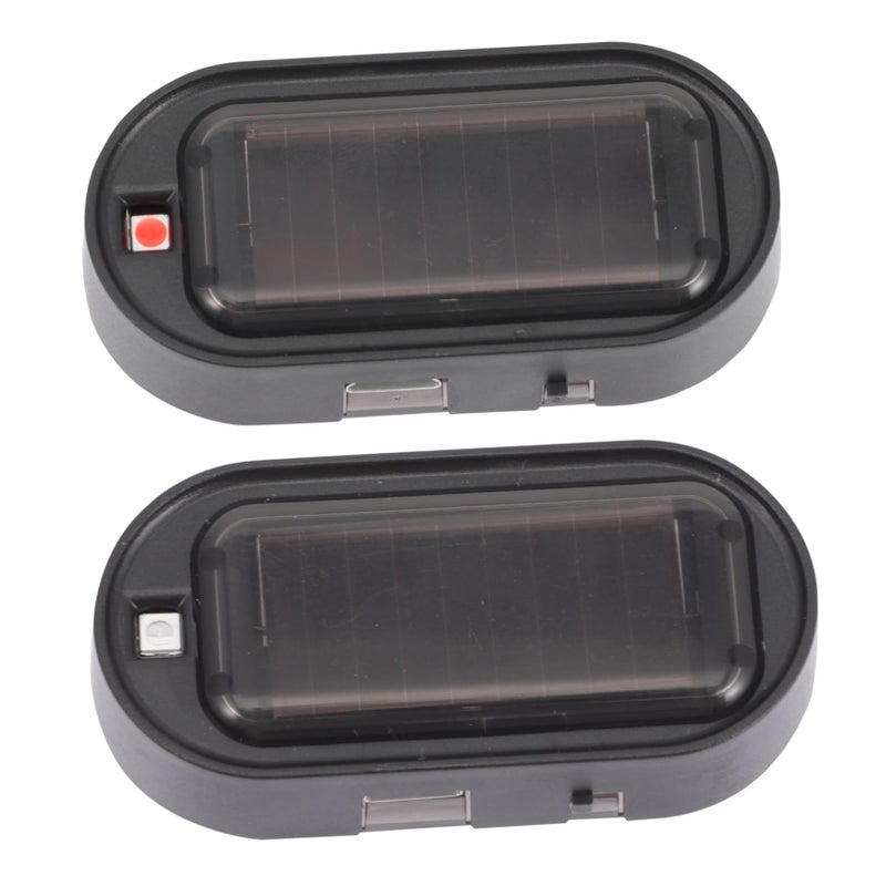 Solar Car Warning Lights USB Charging LED Flashing Security Lights for Cars Trucks SUVs - Image 2