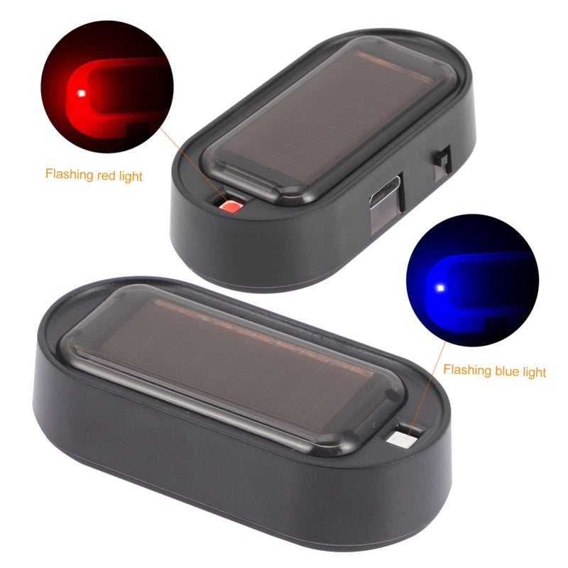 Solar Car Warning Lights USB Charging LED Flashing Security Lights for Cars Trucks SUVs - Image 5