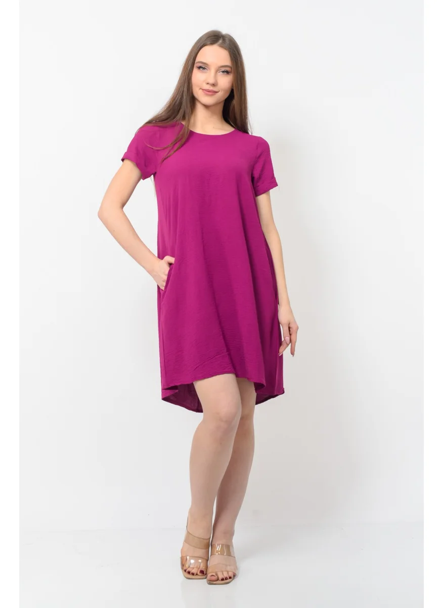 Nuseel Short Sleeve Dress