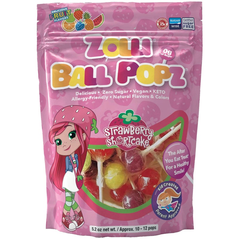 Zollipops The Clean Teeth Pops, Anti Cavity Lollipops, Ball Popz, 5.2 oz (Packaging May Vary) - Image 2