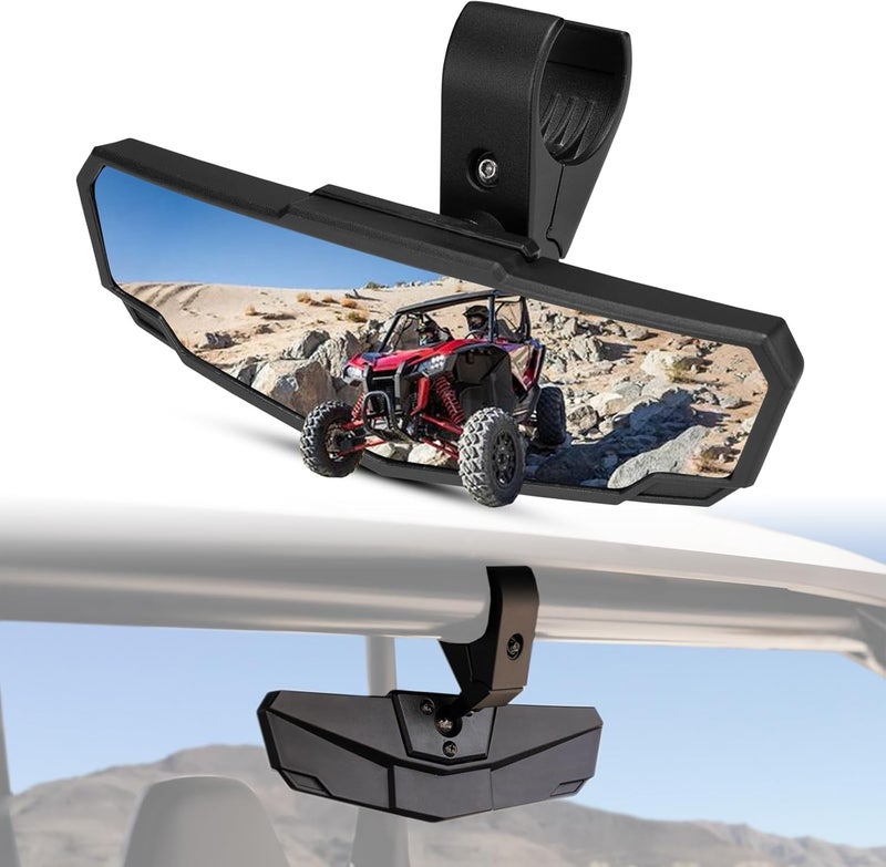 A & UTV PRO Talon Rear View Mirror - Convex Wide RearView Mirror for Honda Talon 1000R 1000X 1000X4 - Image 1