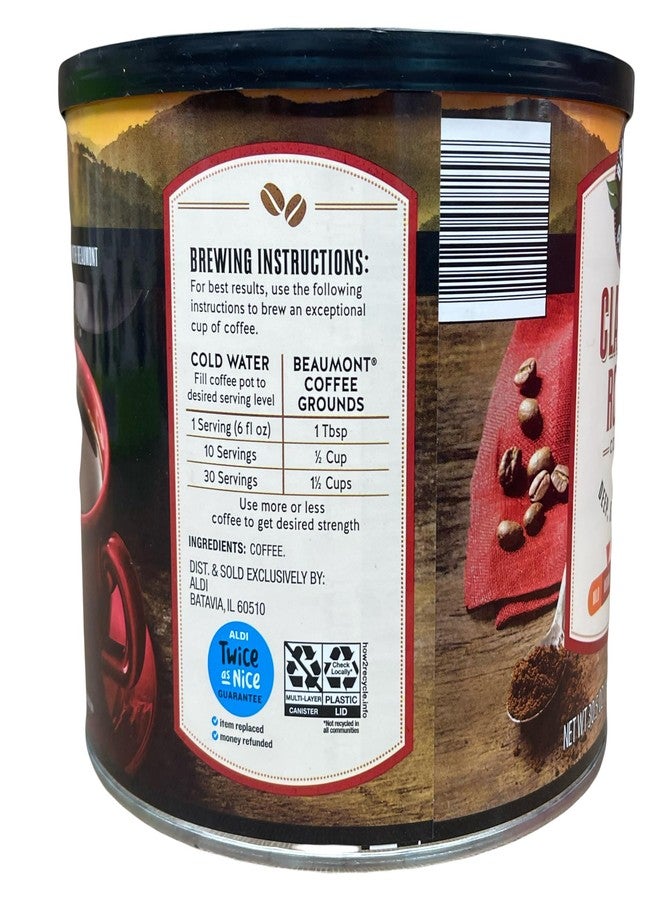 Classic Roast Coffee, Medium Roast, Deep Rich Flavor, 30.5 oz - Image 3