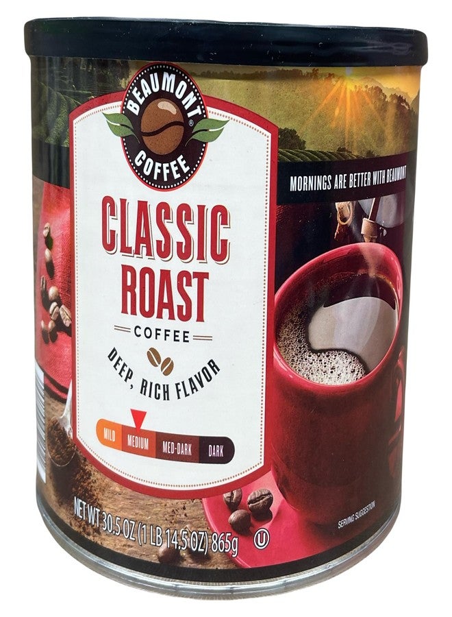 Classic Roast Coffee, Medium Roast, Deep Rich Flavor, 30.5 oz - Image 5