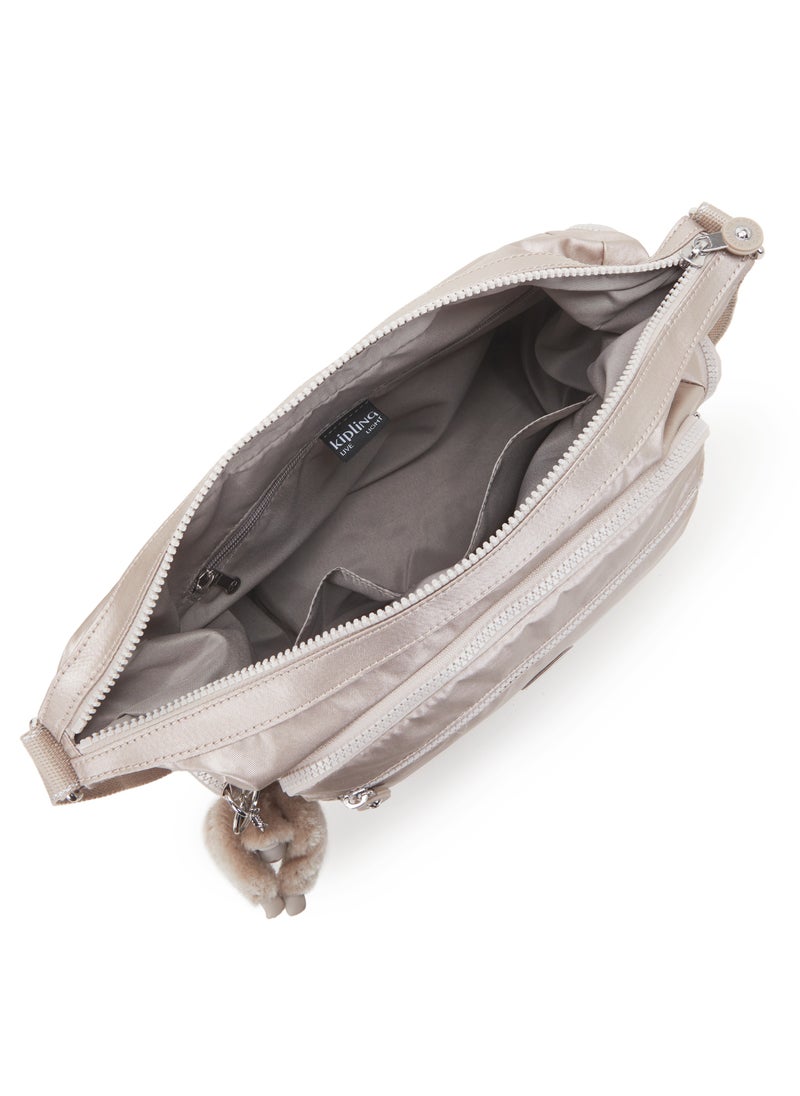 kipling Gabbie Metallic Glow Medium Crossbody Bag  - Image 3