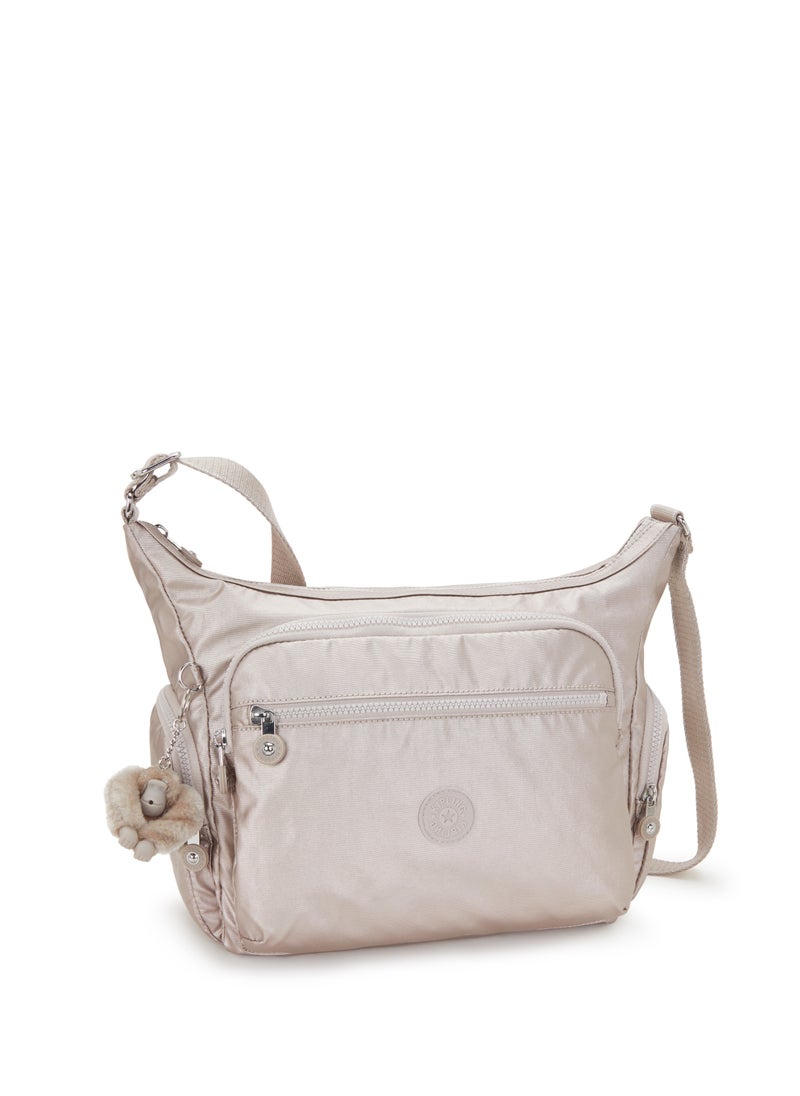 kipling Gabbie Metallic Glow Medium Crossbody Bag  - Image 4