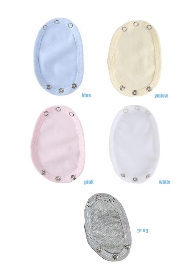 5-Pack Baby Bodysuit Extender For Baby Boys, Baby Girls, Children'S Onesies, Crotch Extender Onesies, Diaper Extender Film, Suitable For Traveling, Camping, Walking, Running And Other Occasions - Image 5