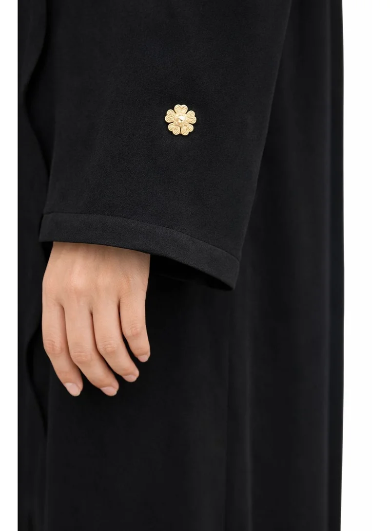 اوفيليا عباية فاخرة جديدة بتصميم دبي الأنيق – عباية محتشمة راقية لرمضان والعيد والمناسبات