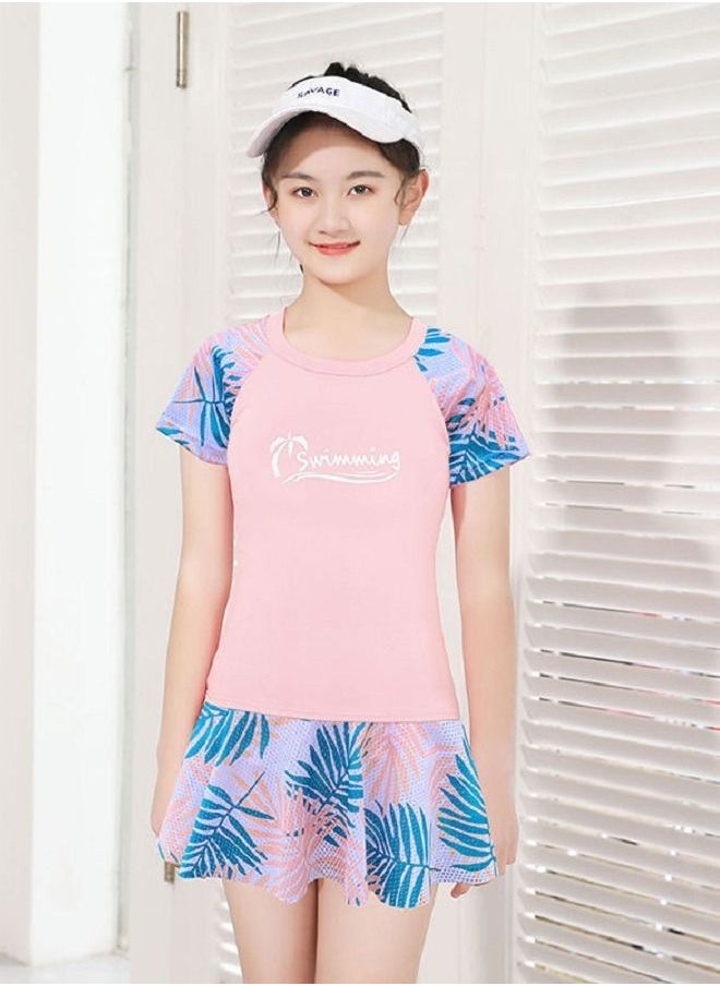 Y&D - Children's swimsuit girl baby one surfing suit swimming pool - Image 1
