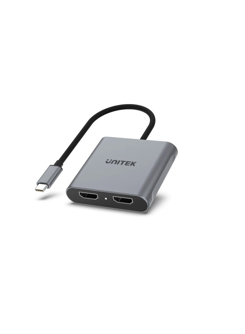 UNITEK USB-C to Dual HDMI 4K Adapter - Image 2