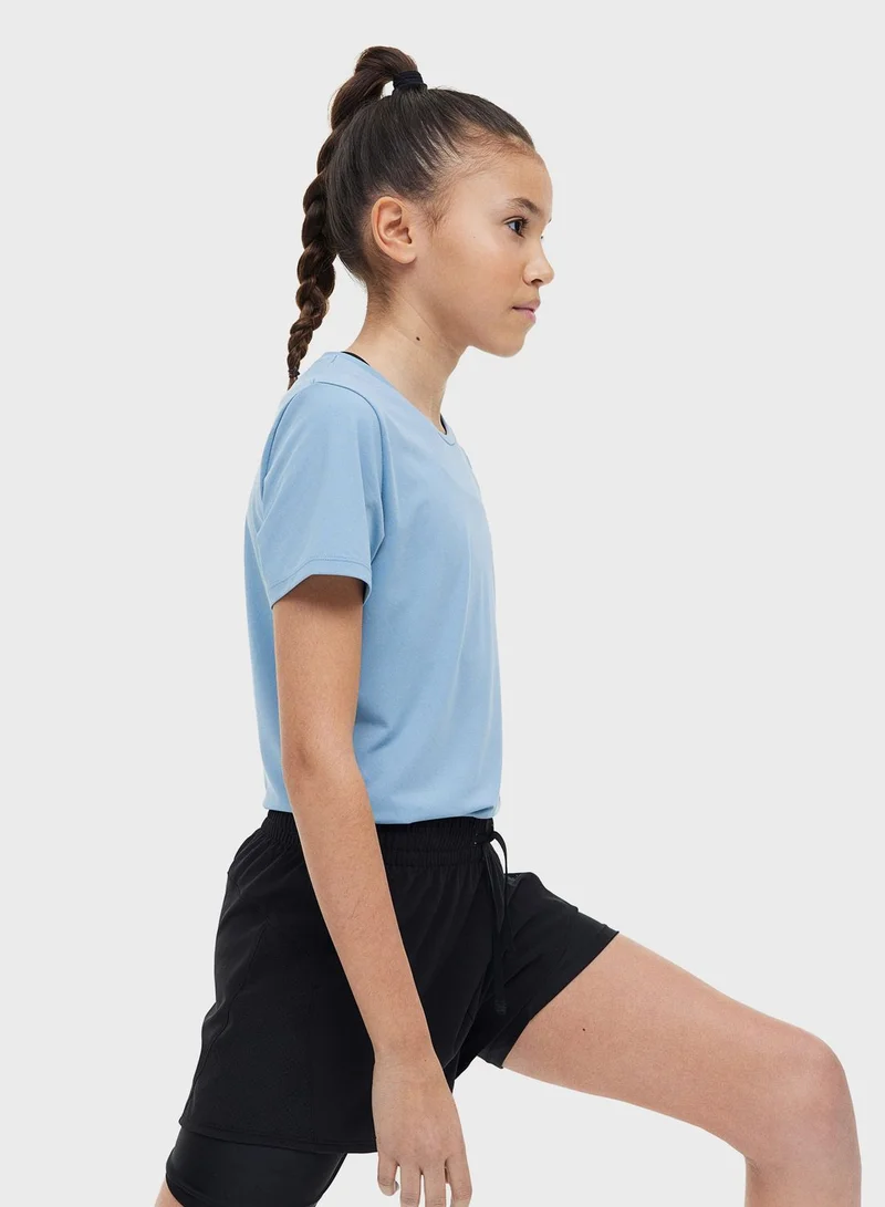 H&M  Kids Essential Double Layered Shorts for Women | Best Price UAE