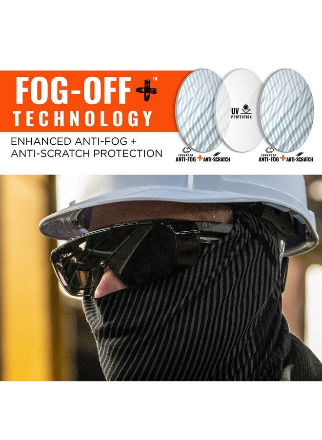 Ergodyne Skullerz OSMIN OTG Safety Glasses, Anti Fog, Over the Glasses Anti Scratch Protective Eyewear - Image 4