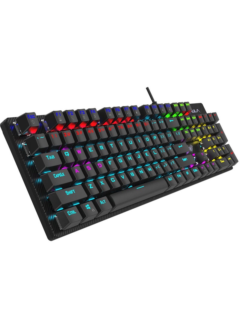 AULA S2022 Mechanical Gaming Keyboard Blue Switch,Full Size USB Wired Computer Keyboards - Image 2