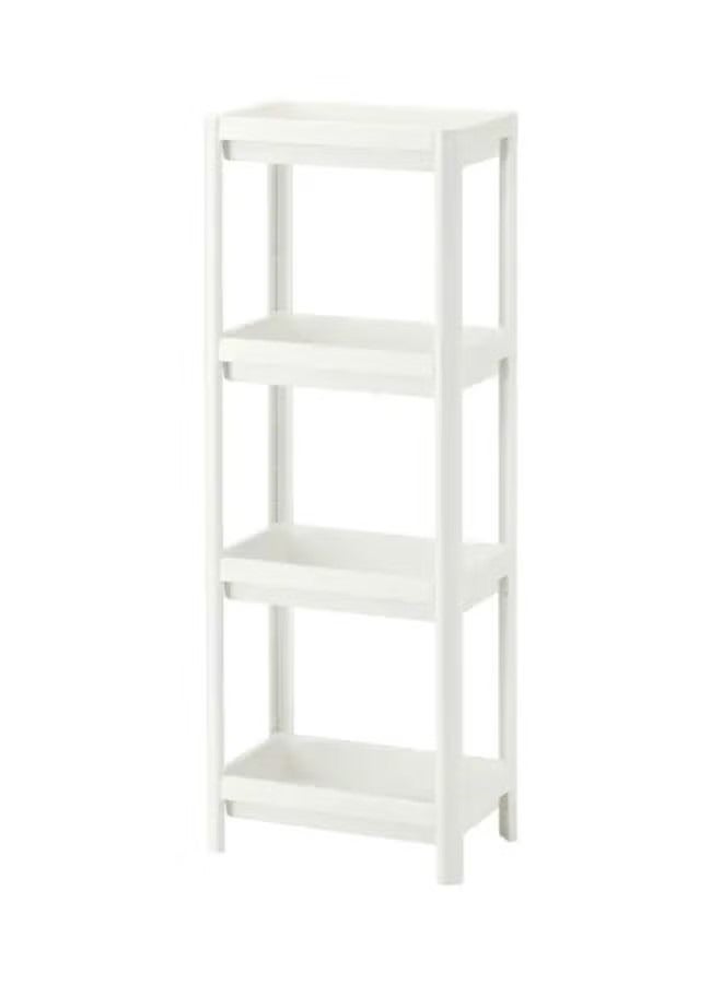 Beauenty Shelf Unit White 36x100cm - Image 2
