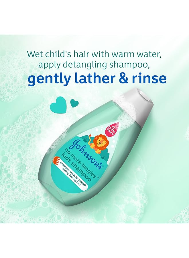 Johnson's Baby Naturally Sensitive Shampoo Natural Ingredients Organic Aloe Vera Soothes The Scalp Leaving Hair - Image 3