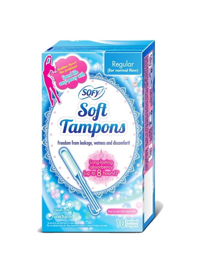 Sofy سوفي تامبون عادي - 10 قطع - Image 1