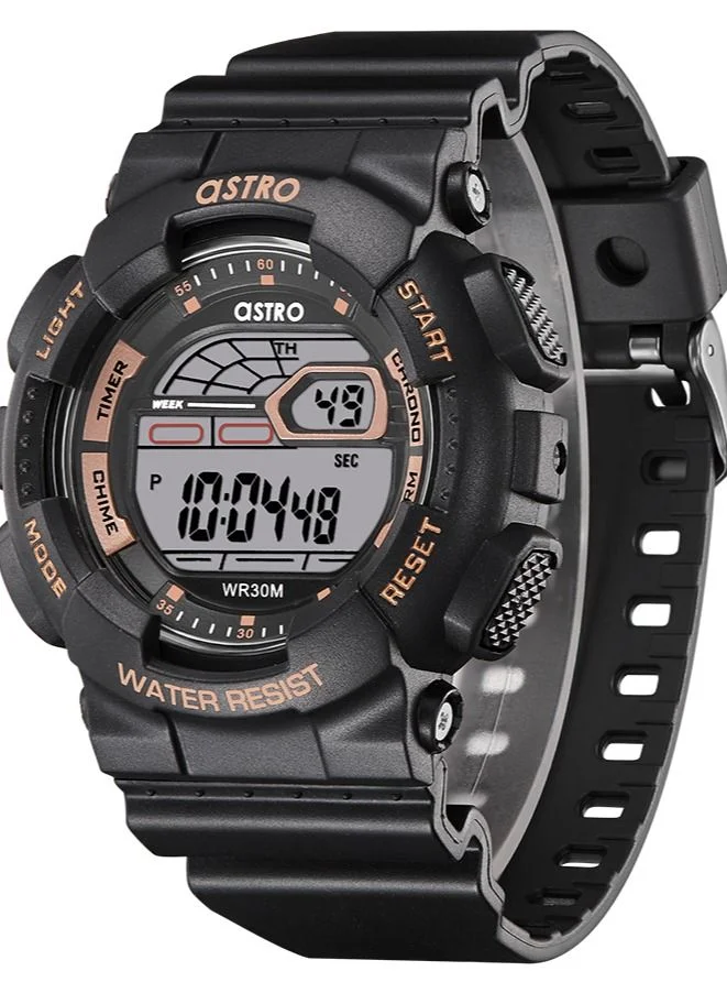ASTRO ASTRO Kid's Digital Black Dial Watch - A22911-PPBB