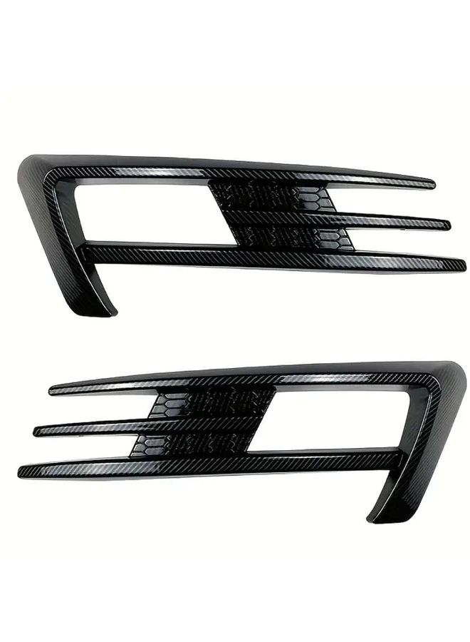 Fog Light And Front Splitter Decoration For Golf 7 2013-2016 Carbon Fiber Pattern - Image 2