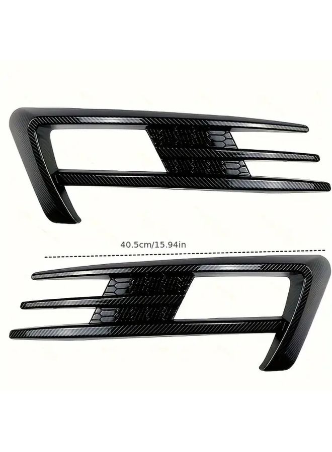 Fog Light And Front Splitter Decoration For Golf 7 2013-2016 Carbon Fiber Pattern - Image 4