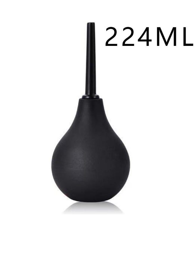 Generic Enema Cleanser Feminine Hygiene Cleanser Enema Ball Syringe Black (224 ml) 