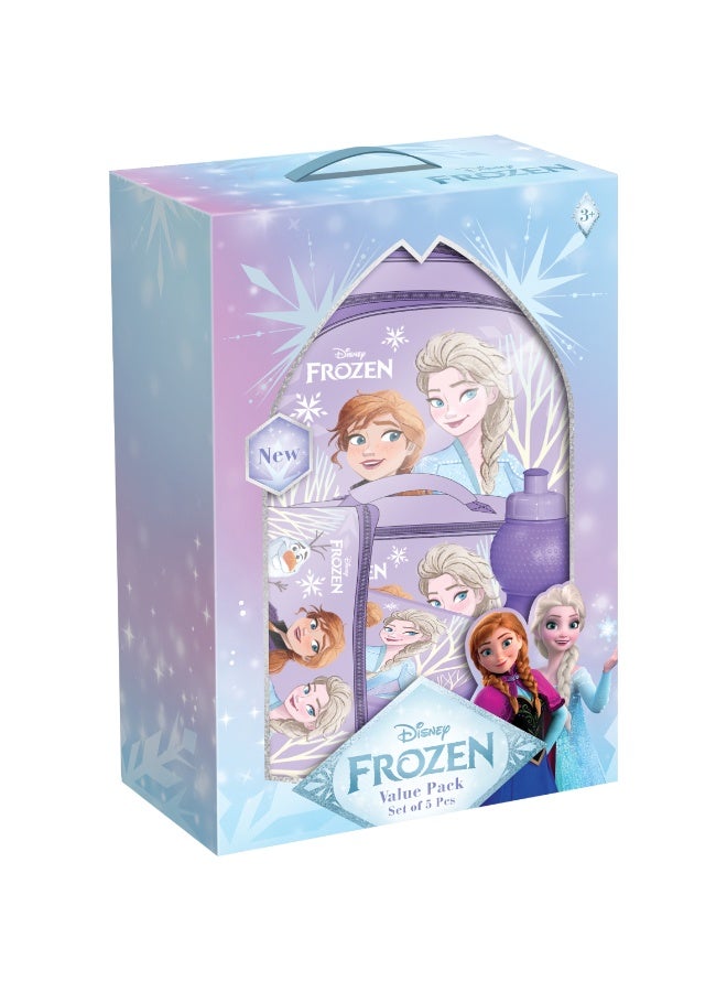 Disney Frozen 5 In 1 Value Pack (16" Trolley Bag) FKVPT16-517 - Image 1