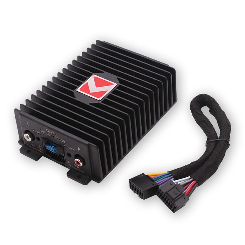 Shkalacar Car Audio 4-Channel Amp Amplifier 80Wx4 Modification Power, Digital Sound Processor Class A/B for Android Car Player - Image 3