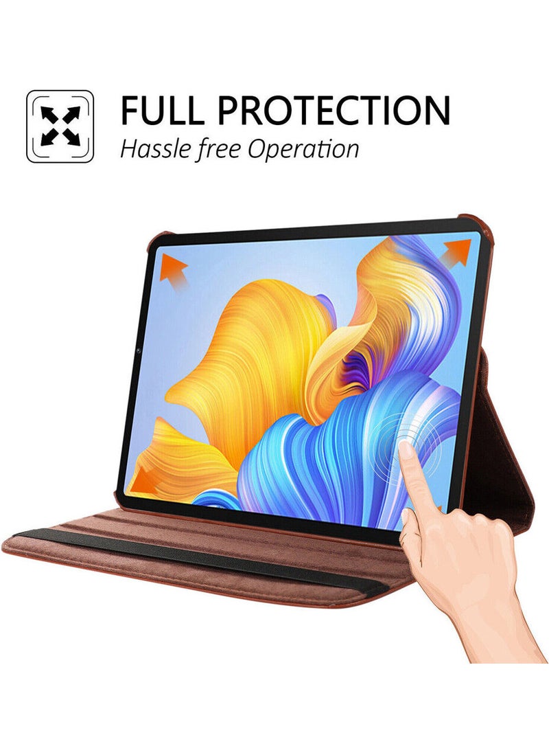 Apple iPad 10th Generation 2022 10.9" Case + Screen Protector + Pen 360 Degree Rotatable Stand Smart Sleep Mode Pu Leather Cover Smart Tablet Case