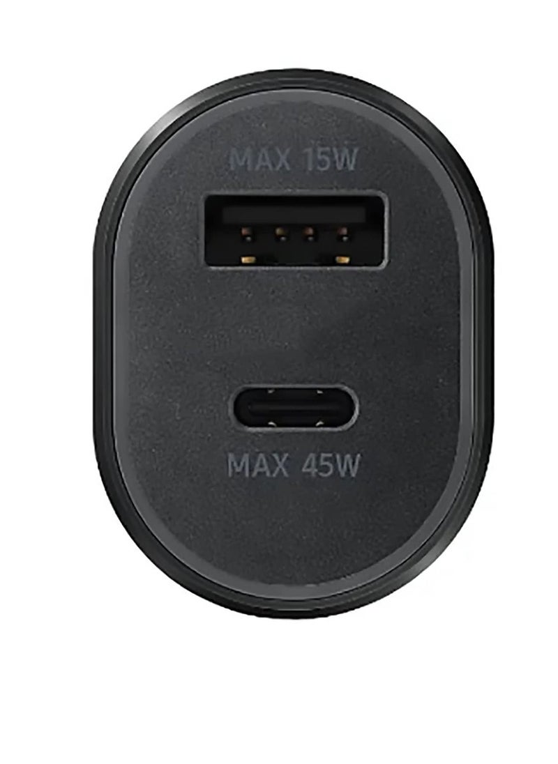 Y&D Super Fast Dual Car Charger 45W and 15W Two Ports EP-L5300XBEGWW Black  - Image 4