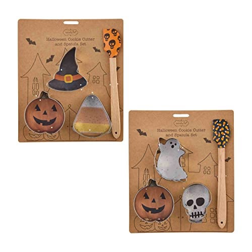 Mud Pie Halloween Baking Set  Candy Corn  9 1/2"" x 8"" - Image 2
