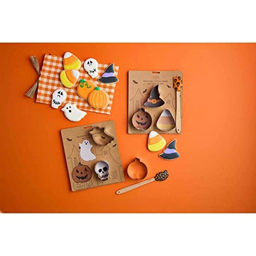 Mud Pie Halloween Baking Set  Candy Corn  9 1/2"" x 8"" - Image 3
