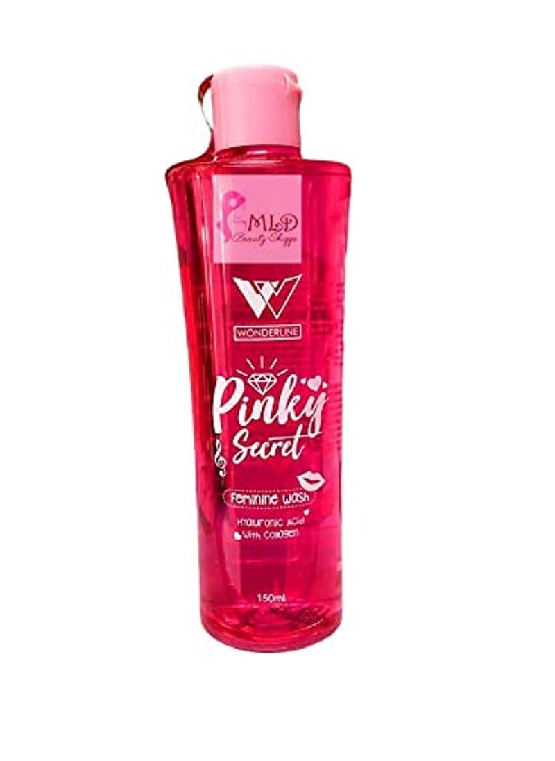 WONDERLINE Pinky Secret Feminine Wash 150ml  - Image 1