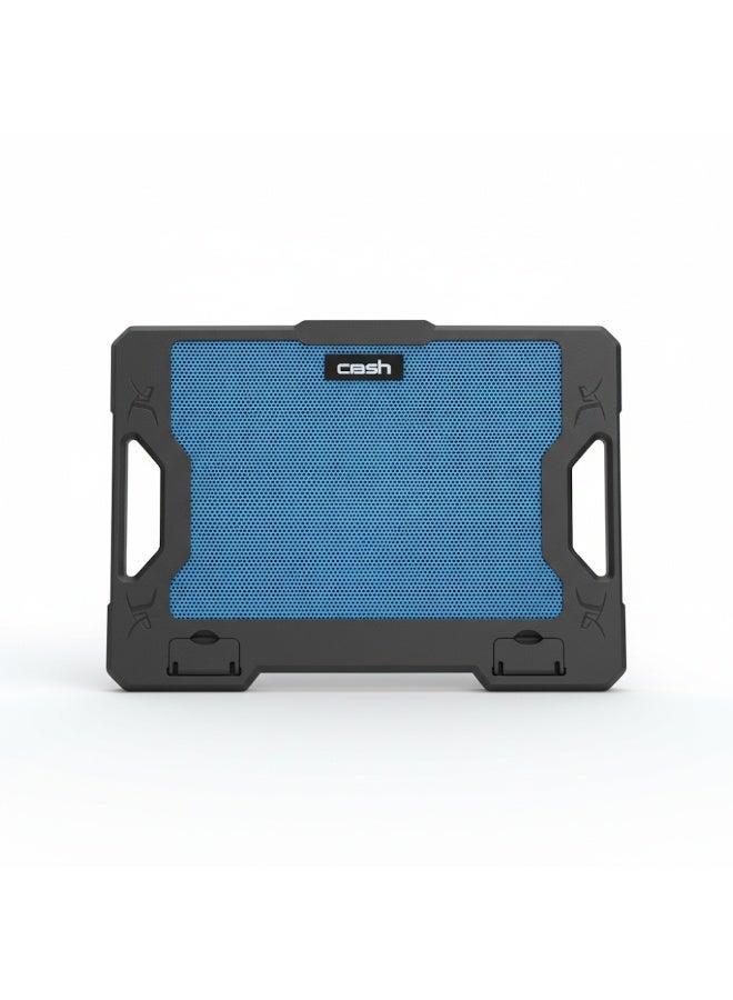 CRASH C1000 17-Inch Backlit Laptop Cooling Stand with LED Lights, Metal Mesh Design, Adjustable, for Optimal Usage Comfort - Image 1