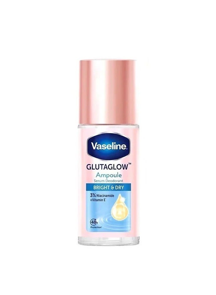 Vaseline Glutaglow Bright And Dry Ampoule Serum Deodorant 45 ML