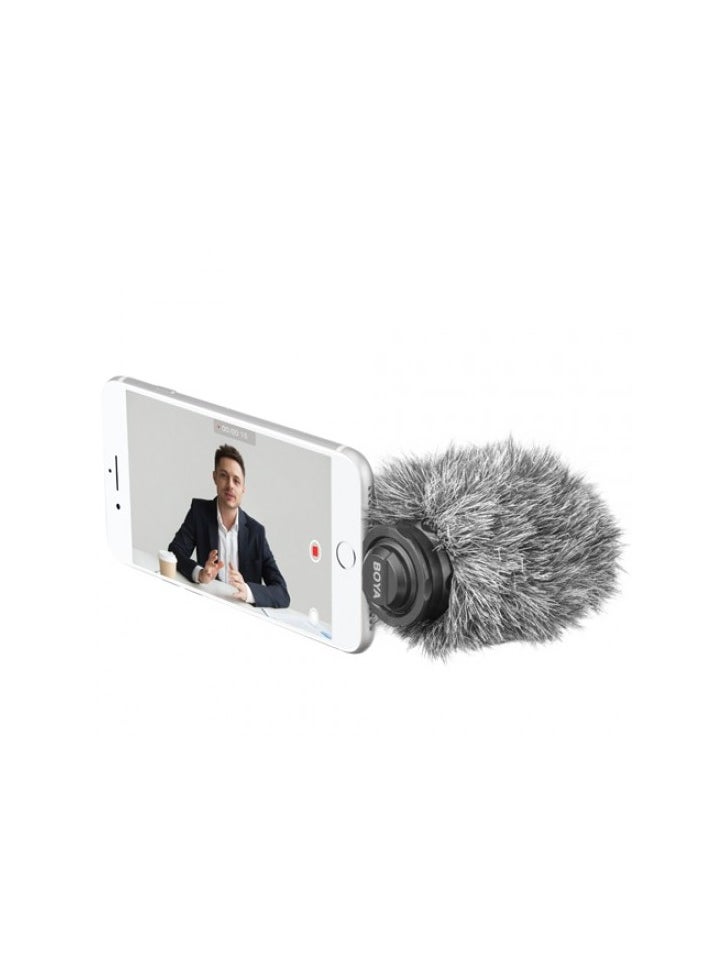 Generic - BOYA BY-DM200 Plug-In Digital Cardioid Microphone for Lightning iOS Devices - Image 1