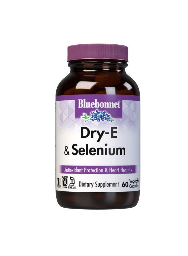 بلو بونيه كبسولات BlueBonnet Dry E-400 IU Plus Selenium النباتية، 60 كبسولة - Image 2