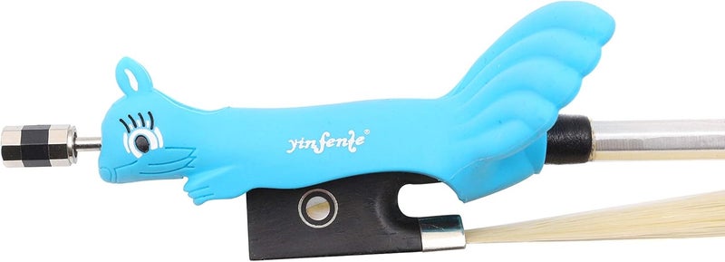 yinfente Violin Bow Holder - Correct Bow Position - Universal Fit - Soft Rubber - Protects Fingerboard - Image 5