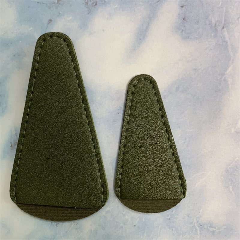 Fashion Beauty Cutters Large Small Size Protective Case Thickened Storage Case 12 Color Printable Logo Eyebrow Cutters Makeup Cutters Leather Case - Image 1