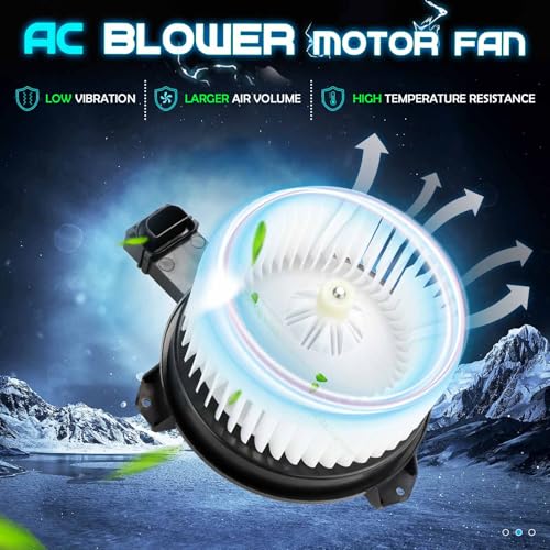 ILONPA HVAC Heater Blower Motor Fan 79310-T0A-A01 for 2013-2015 Honda Civic /2012-2016 Honda CR-V /2013-2017 Honda Accord /2015-2018 Acura RDX /2016-2017 Acura ILX 79310-T2F-A01 79310-TR6-A71 PM4038 - Image 2