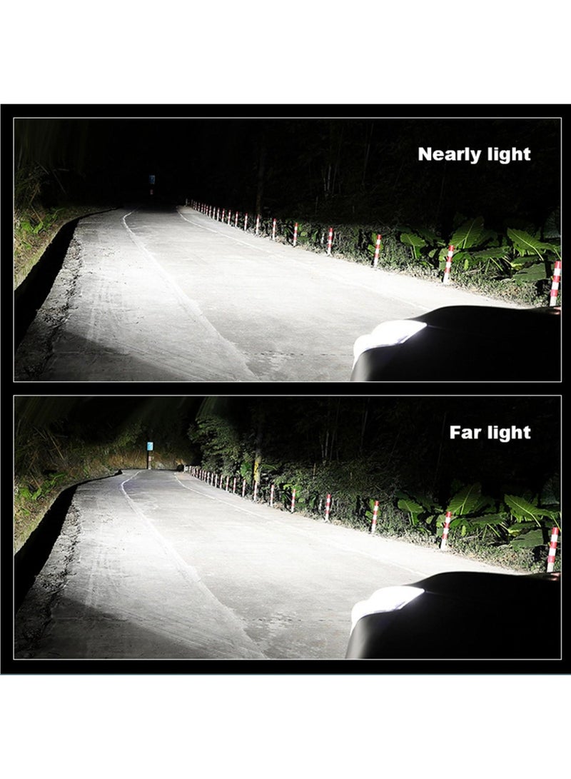 LED Car Headlight Kit T9-H4 8000 LM 6000K Brightness 200% - Image 3