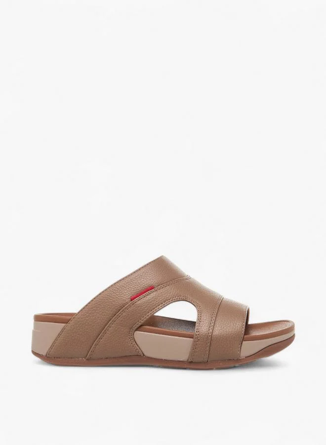 لو كونفورت Textured Slip-On Comfort Arabic Sandals