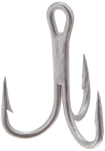 Mustad Treble 5X Strong Hook (25 Pack), Durasteel, Size 1 - Image 2