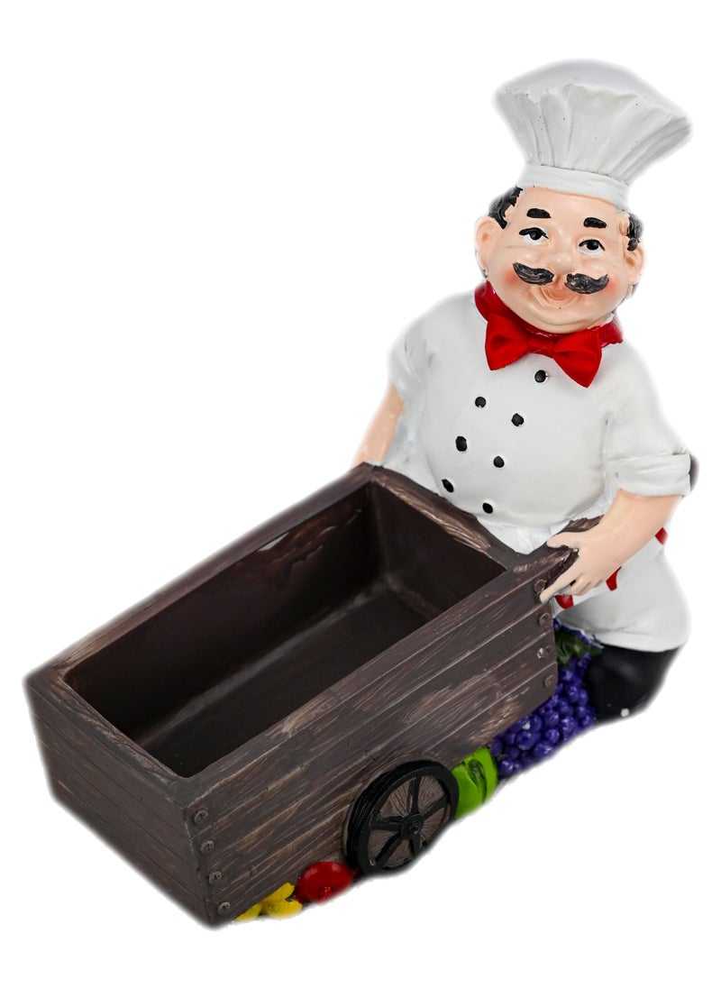 Generic - Cool Fat Funny Chef Serving Tray With Spray Bottles, Olive Oil Sprayer, Vinegar Dispenser, Portable Oil Dispenser Mister For Bbq, Salad, Baking, Roasting, Grilling, Frying, Fat Chef Olive Oil Sprayer - Image 1