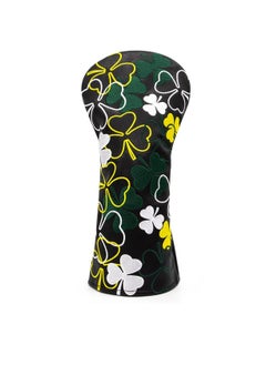 SYOSI SYOSI Golf Club Head Covers, Lucky Clover Golf Head Cover Club Headcover for Drivers Fairway Woods Hybrid Fit Oversized Club Men Women  - Image 1
