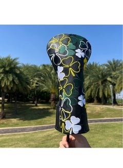 SYOSI SYOSI Golf Club Head Covers, Lucky Clover Golf Head Cover Club Headcover for Drivers Fairway Woods Hybrid Fit Oversized Club Men Women  - Image 5
