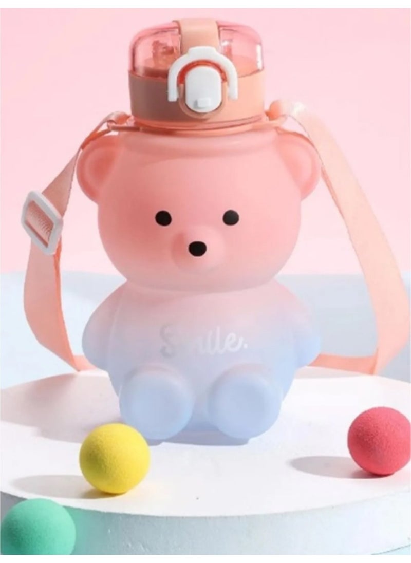 Smile Teddy Bear Model Water Bottle Water Bottle Water Bottle 800 0ml Bpa Free Water Bottle Children School Water Bottle - pzsku/ZC3933BEE5C2BB2483D34Z/45/_/1726913956/caa558ef-842f-414a-88fc-9d78ccc13135